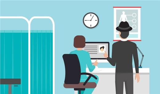 Lax security in maintaining medical records