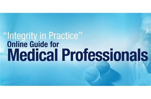 “Integrity in Practice” Online Guide for Medical Professionals