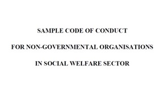 Sample Code of Conduct for Staff of Non-Governmental Organisations in Social Welfare Sector