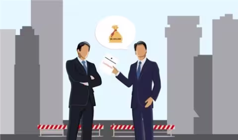 Accepting bribes to act against regulation